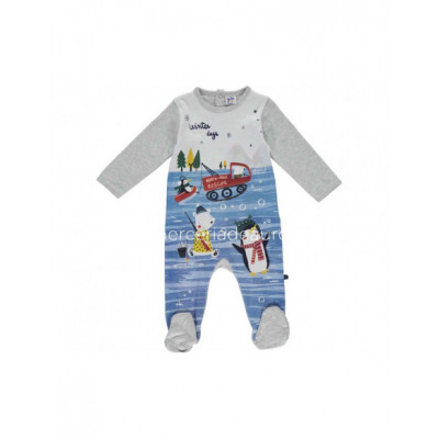 Pelele bebé invierno Winter days de Yatsi