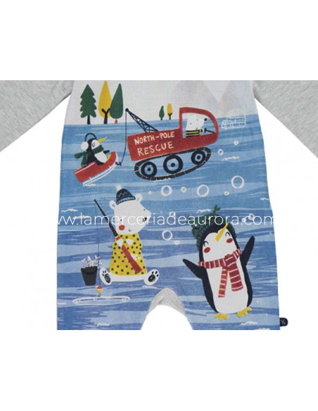 Pelele bebé invierno Winter days de Yatsi