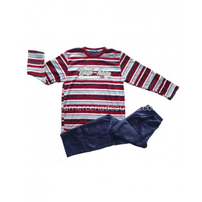 Pijama juvenil tundosado Admiralls de Blue dreams
