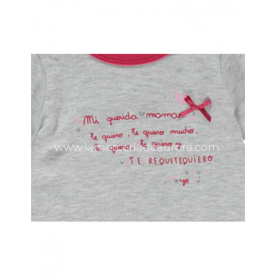 Conjunto bebé invierno Mi querida mamá de Yatsi 2