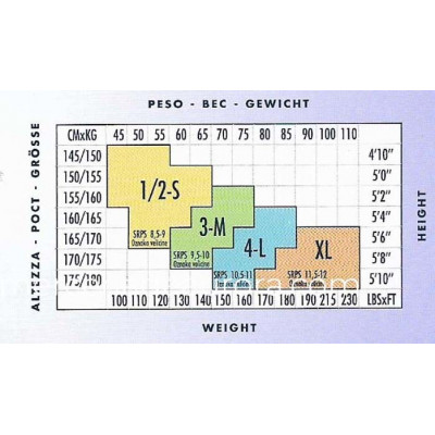 Panty descanso HBS 70 DEN de Pompea - varios colores 2