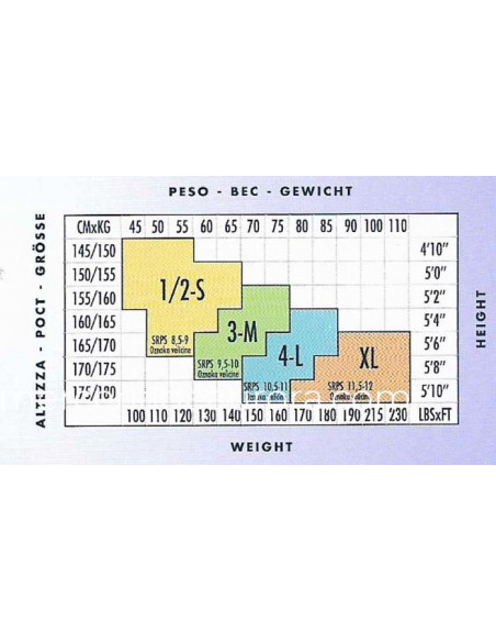 Panty opaco descanso HBS 50 DEN de Pompea - varios colores