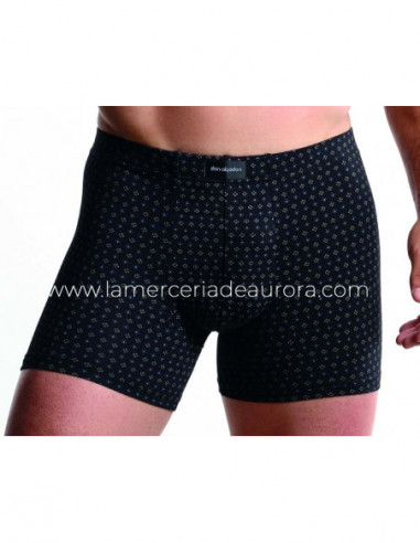 Bóxer hombre algodón fantasía B0200 de Don Algodón - NEGRO FANTASÍA