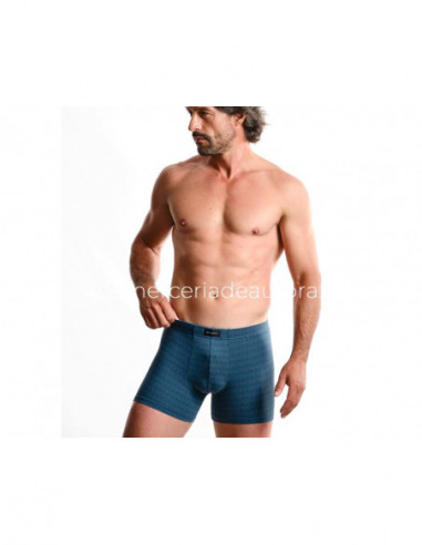 Bóxer hombre algodón fantasía B0200 de Don Algodón - AZUL FANTASÍA