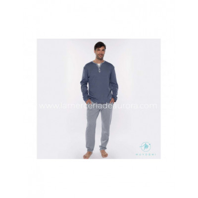Pijama largo de hombre 310702 de Muydemi