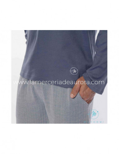 Pijama largo de hombre 310702 de Muydemi