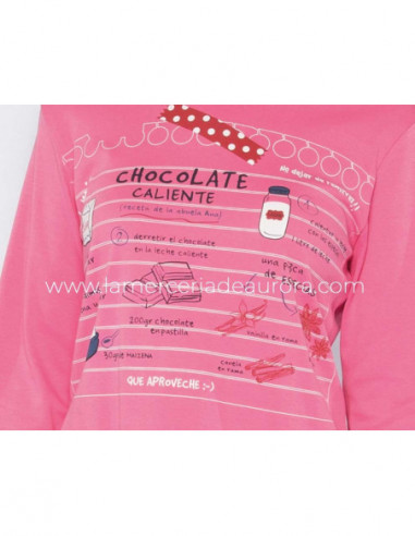 Pijama largo de mujer 210005 de Muydemi