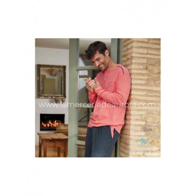 Pijama largo de hombre 310018 de Muydemi