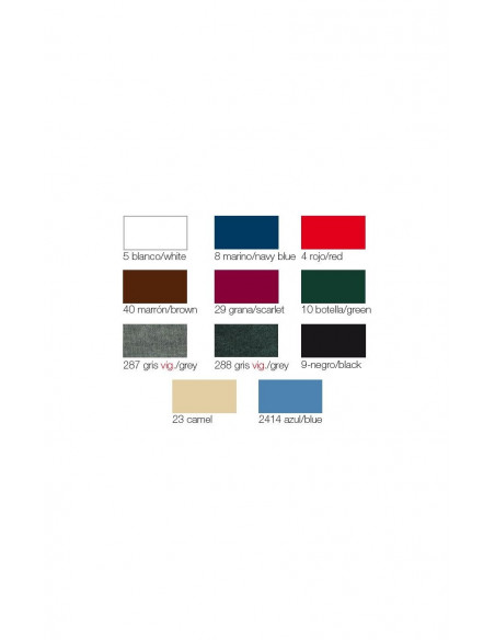 Calcetín alto junior de algodón 15958 de Carlomagno - varios colores