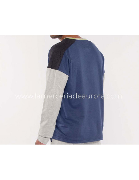 Pijama largo de hombre 310106 de Muydemi