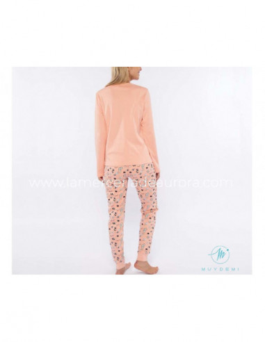 Pijama largo de mujer 210100 de Muydemi