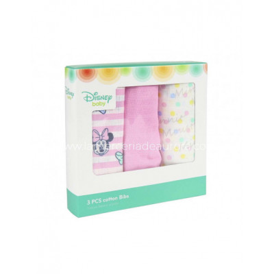 Gasitas bebé (caja 3 uds) Minnie Mouse de Disney Baby