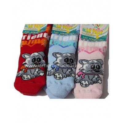 Calcetín infantil rizo antideslizante 10 de Lepetit -... 2