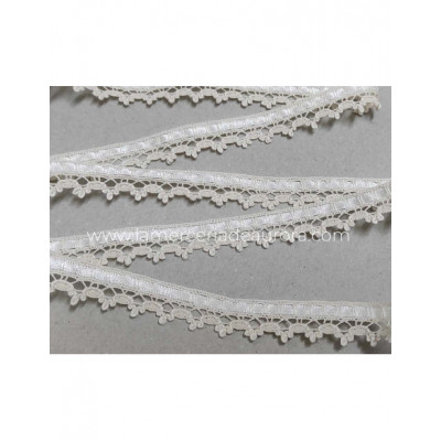 Encaje perlé (ancho 1,50 cms) Alan