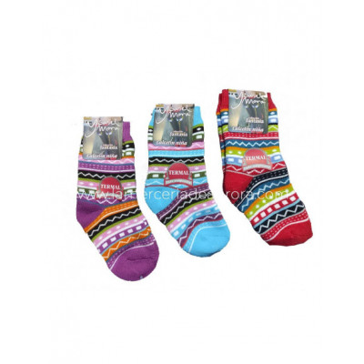 Calcetín rizo fantasía niña 32103 de Ysabel Mora - varios...