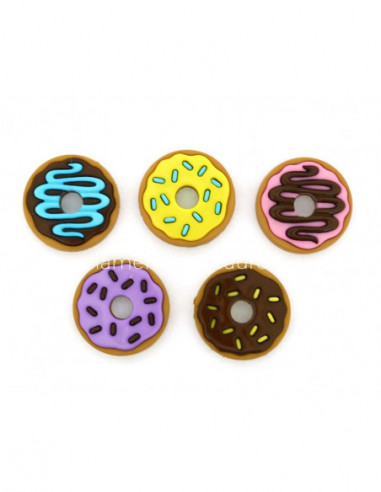 Botones Donut Party (5 piezas) de Dress It Up