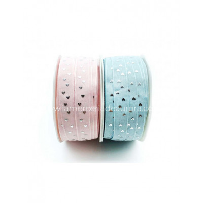 Cinta fantasía (ancho 12mm) Corazones de Vivant - varios...