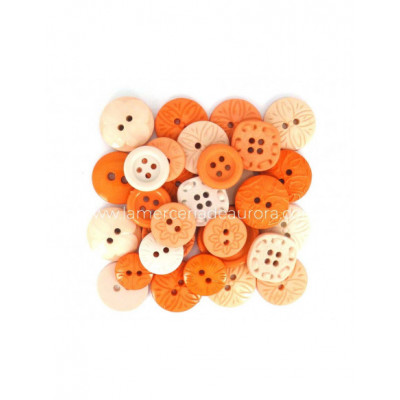 Botones Color Me Pastel (34 piezas) de Dress It Up