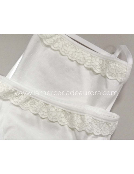 Conjunto Comunión niña Puntos (espalda baja) de Calamaro - 2 colores