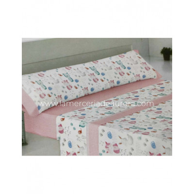Sábanas tela infantiles Animales de El Barco