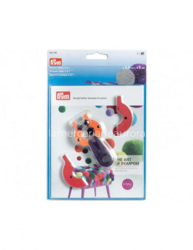 Máquina pompones 2 en 1 (S) 624 180 de Prym