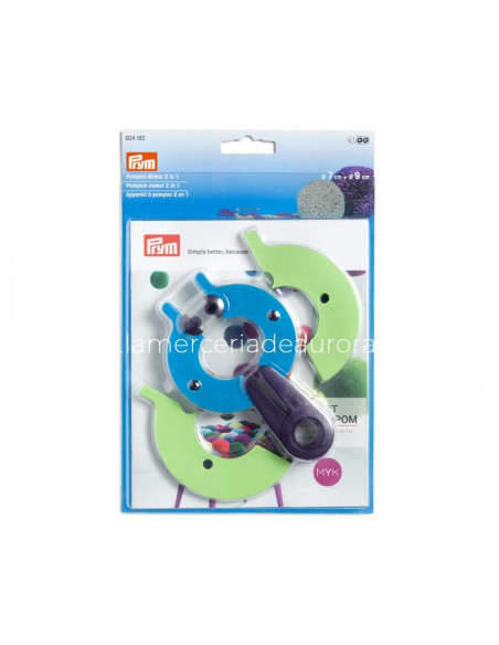 Máquina pompones 2 en 1 (L) 624 182 de Prym