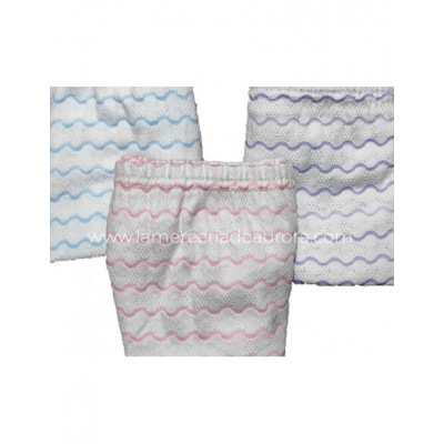 Braga clásica señora algodón fantasía ondas 10004 de Goher 2