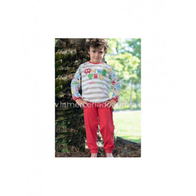 Pijama entretiempo infantil Night party de Kinanit