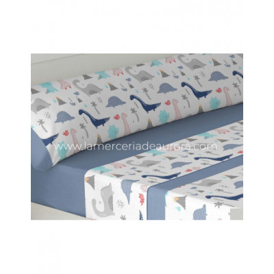 Sábanas tela infantiles Dinos de El Barco