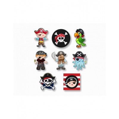 Parches termoadhesivos Piratas