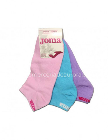 Calcetines deporte invisibles Colors (pack 3...