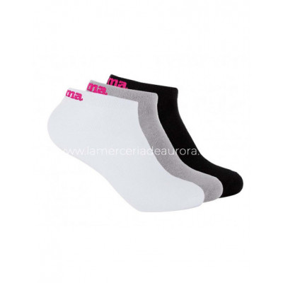 Calcetines deporte invisibles (pack 3 pares) 1701 de Joma