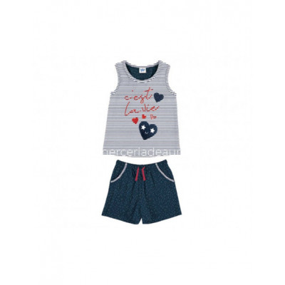 Pijama corto niña C´est la vie de Tobogán