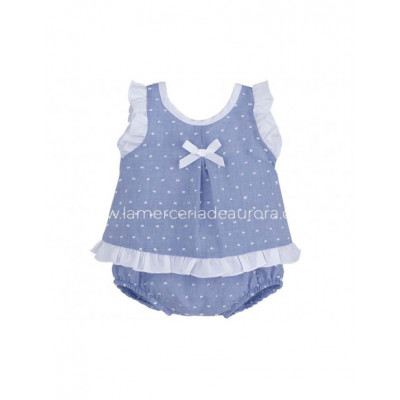 Conjunto pololo bebé niña verano Baratti de Calamaro