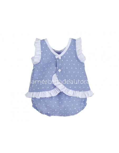 Conjunto pololo bebé niña verano Baratti de Calamaro