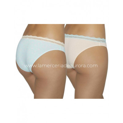 Braga bikini fantasía pastel (pack 2 uds) de Ysabel Mora 2
