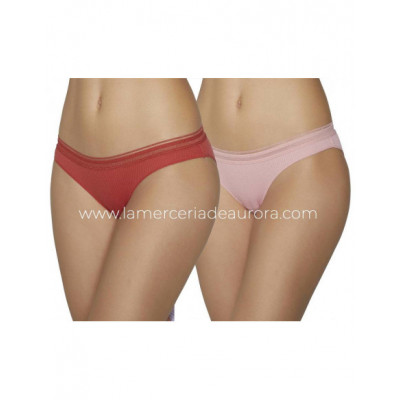 Braga bikini fantasía canalé (pack 2 uds) de Ysabel Mora