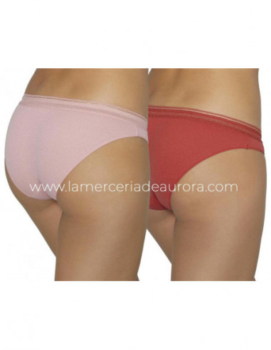 Braga bikini fantasía canalé (pack 2 uds) de...