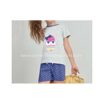 Pijama corto niña You have ice cream de Tobogán