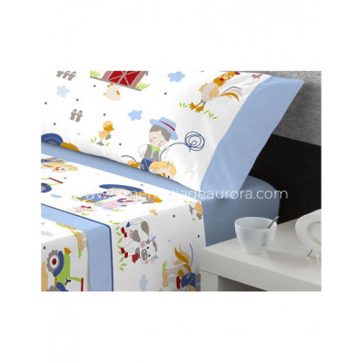 Sábanas tela infantiles Farm de Catotex