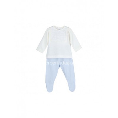 Conjunto jubón y polaina bebé Ancol de Calamaro