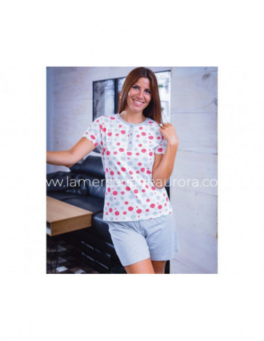 Pijama corto verano mujer 6016 de Muslher