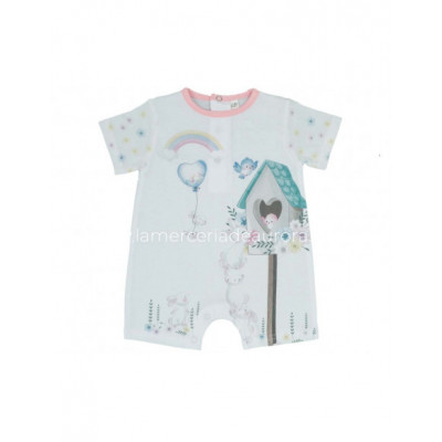 Pelele bebé verano Arcoiris de Kinanit