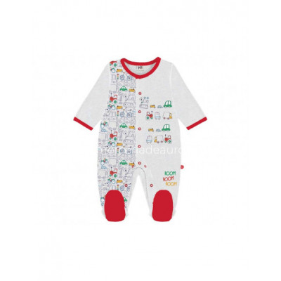 Pelele bebé entretiempo City friends de Yatsi