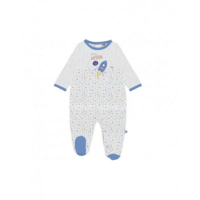 Pelele bebé entretiempo Give some space de Yatsi