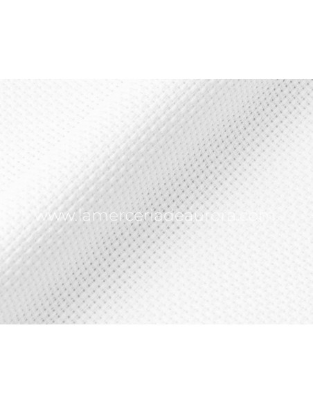 Tela Aida 14ct para bordar (5,5pts/cm) BLANC de DMC - ancho 110cm