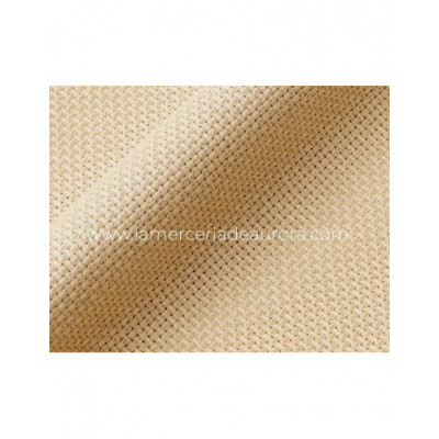 Tela Aida 14ct para bordar (5,5pts/cm) beige 3033 de DMC 2