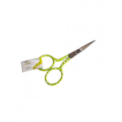 Tijera bordar recta decorada topitos - varios colores 2