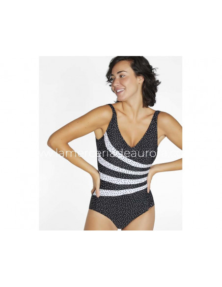 Bañador reductor copa B Ivory de Ysabel Mora