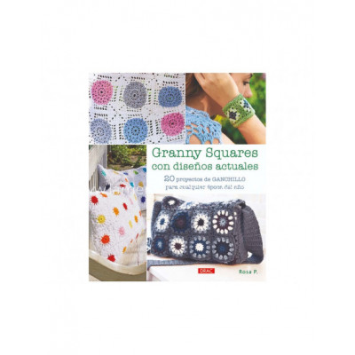 Granny Squares con diseños actuales de Editorial Drac